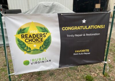 Trinity Repair & Restoration 2023 readers choice award rural virginian